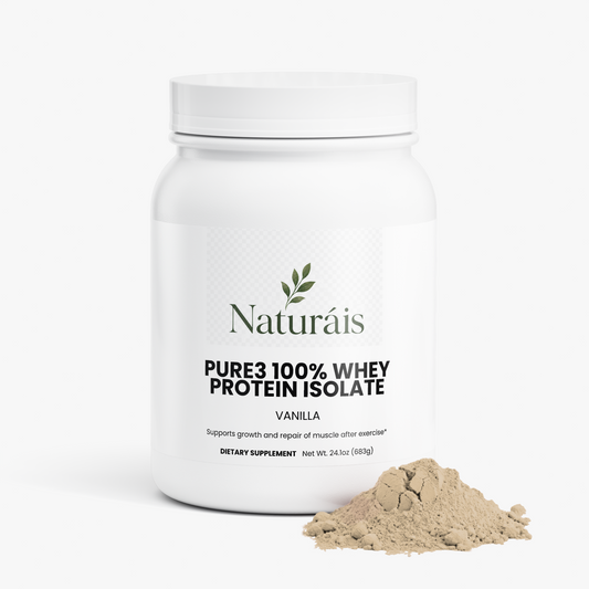 Pure3 100% Whey Protein Isolate (Vanilla)