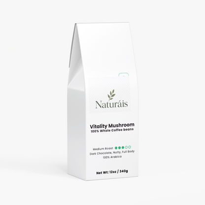 Vitality Mushroom Coffee (Medium Roast)