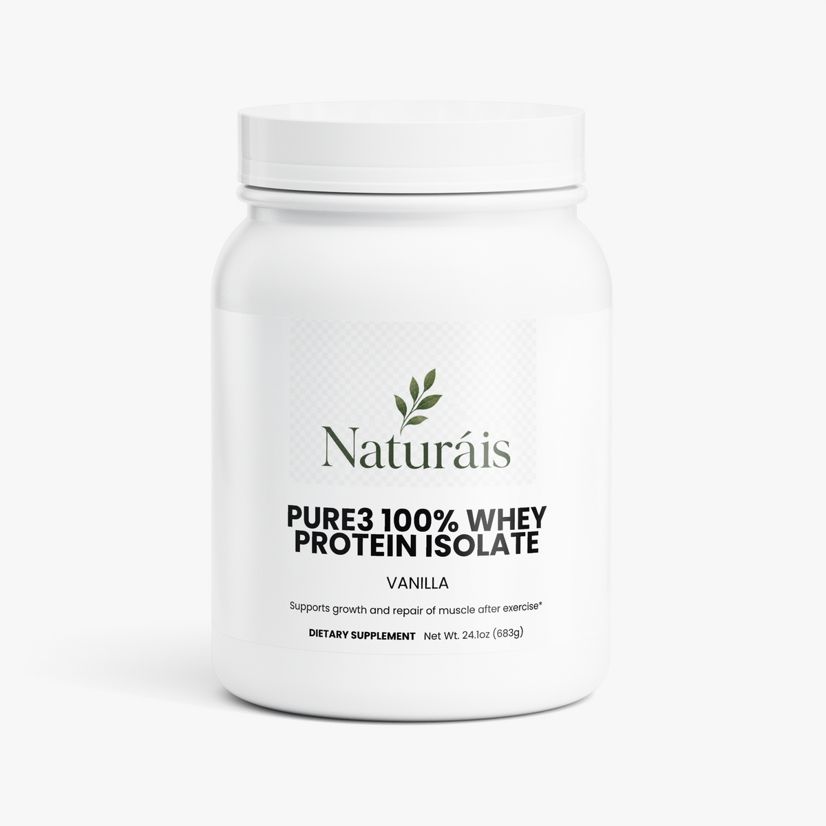 Pure3 100% Whey Protein Isolate (Vanilla)