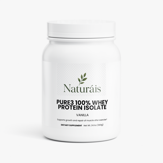 Pure3 100% Whey Protein Isolate (Vanilla)